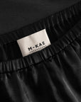 Ames Satin Bukser - Sort