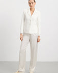 Ames Lace Pants - Cream