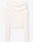 Dove off-shoulder Top - Creme