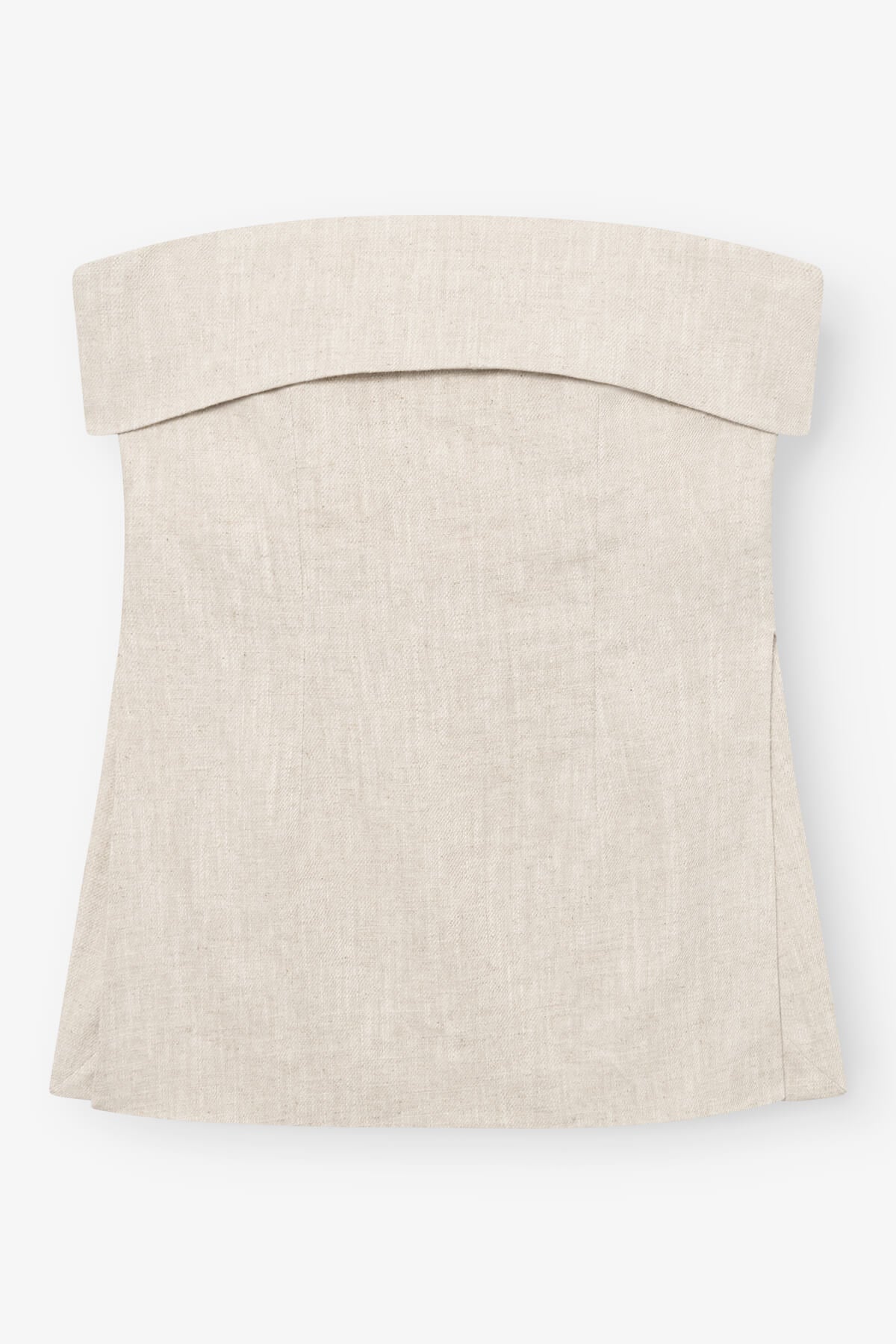 Lia Linen Top - Beige