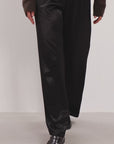 Ames Satin Bukser - Sort