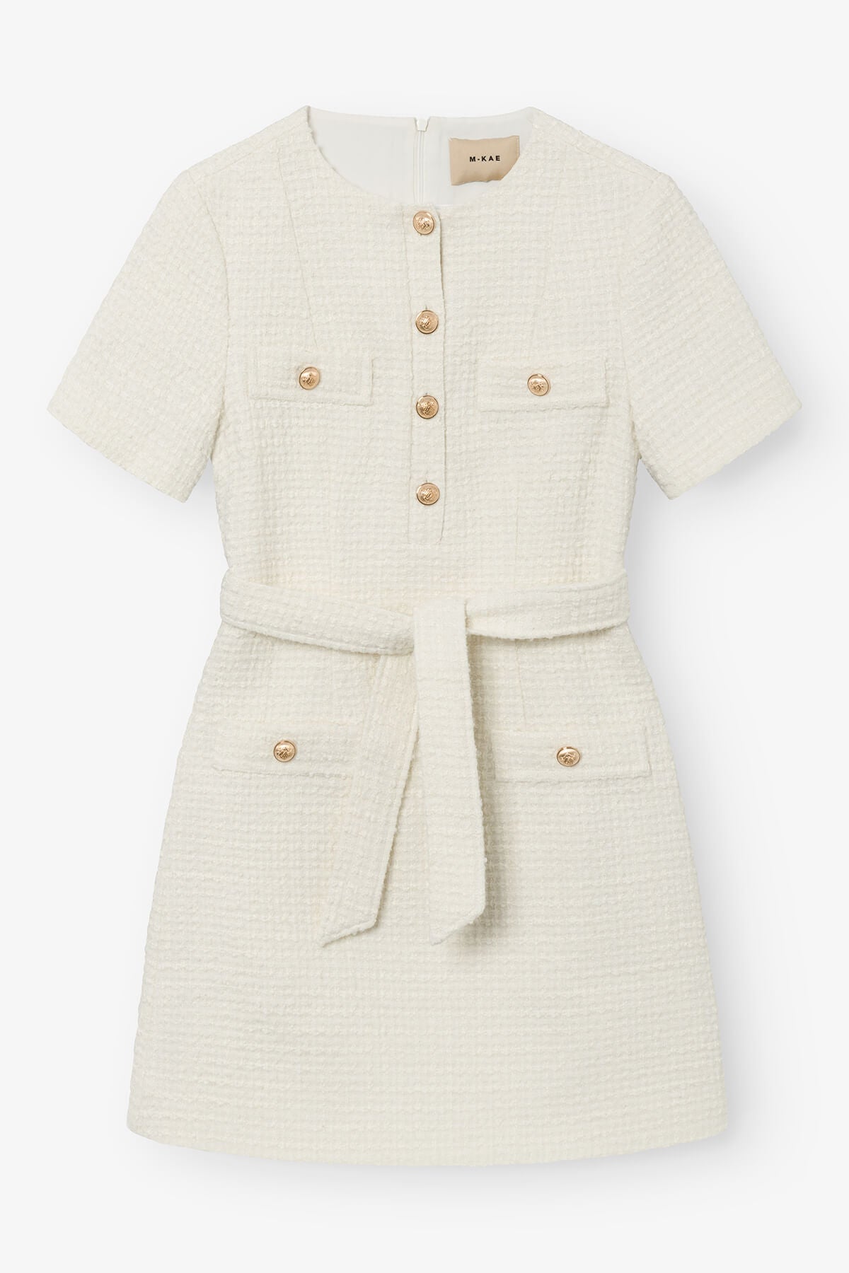 Taylor Boucle Dress - Off-White