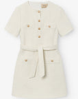 Taylor Boucle Dress - Off-White